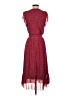 Evereve Paisley Burgundy Cocktail Dress Size S - photo 2