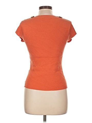 August Silk Short Sleeve Top (view 2)