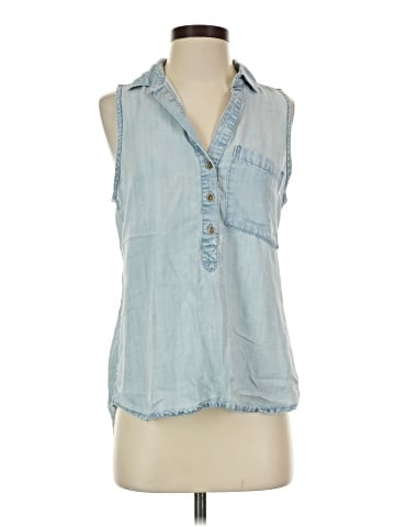 Cloth & Stone Sleeveless Button-Down Shirt (view 1)
