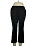 Lands' End 100% Cotton Solid Black Active Pants Size XL (petite) - photo 1