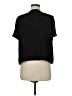 Madewell 100% Polyester Black Novel Tie-Front Top Size M - photo 2