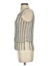 Topshop 100% Nylon Silver Sleeveless Top Size 2 - photo 5