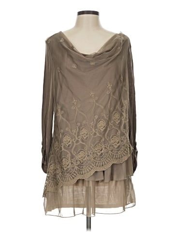 Tribal Long Sleeve Blouse (view 1)