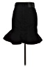 Marc Jacobs 100% Cotton Solid Black Formal Skirt Size 26 waist - photo 2