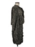 Ramy Brook Animal Print Gray Black Casual Dress Size 6 - photo 4
