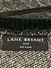 Lane Bryant Chevron-herringbone Black Pullover Sweater Size 22 - 24 Plus - photo 7