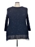 Relativity Blue Pullover Sweater Size 3X - photo 1
