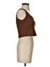 Unbranded Brown Sleeveless Top Size XS - photo 4