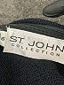 St. John Collection Solid Black Cocktail Dress Size 10 - photo 7