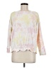 Ann Taylor LOFT Outlet Tie-dye White Pullover Sweater Size M - photo 1