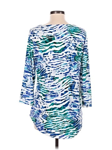 JM Collection 3/4 Sleeve Top (view 2)