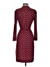 Donna Morgan Chevron-herringbone Red Casual Dress Size 2 - photo 2