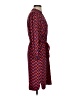 Donna Morgan Chevron-herringbone Red Casual Dress Size 2 - photo 4