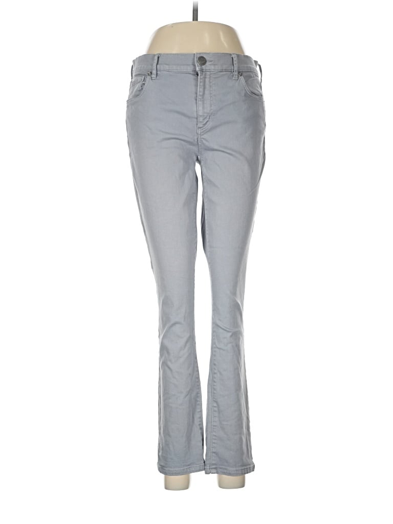 Pre-owned Ann Taylor Loft Jeans In Gray