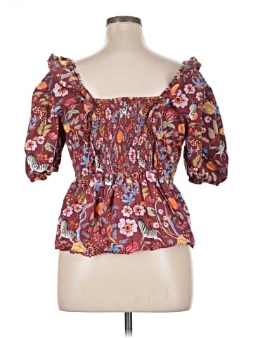 Maeve by Anthropologie 3/4 Sleeve Blouse (view 2)