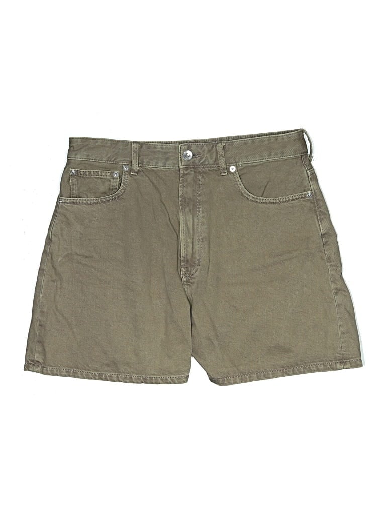 Pre-owned Everlane Khaki Shorts In Green