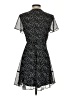Lush 100% Polyester Polka Dots Black Cocktail Dress Size S - photo 2