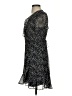 Lush 100% Polyester Polka Dots Black Cocktail Dress Size S - photo 5