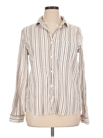 Velvet Heart Long Sleeve Button-Down Shirt (view 1)