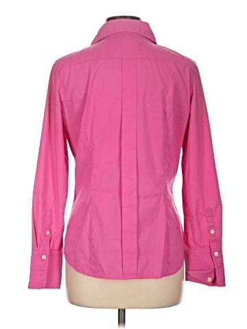 Express Design Studio 3/4 Sleeve Button-Down Shirt (view 2)