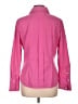Express Design Studio Pink 3/4 Sleeve Button-Down Shirt Size L - photo 2