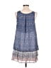 Rewind 100% Polyester Blue Casual Dress Size M - photo 2