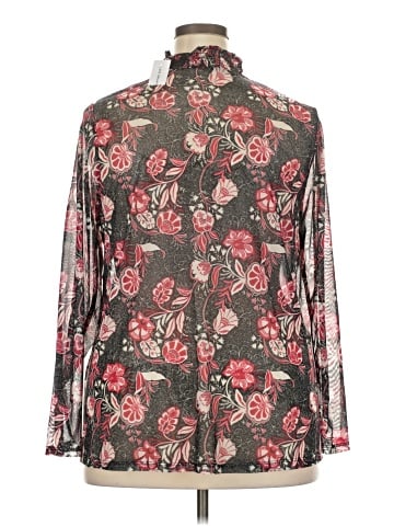 Lane Bryant Long Sleeve Blouse (view 2)