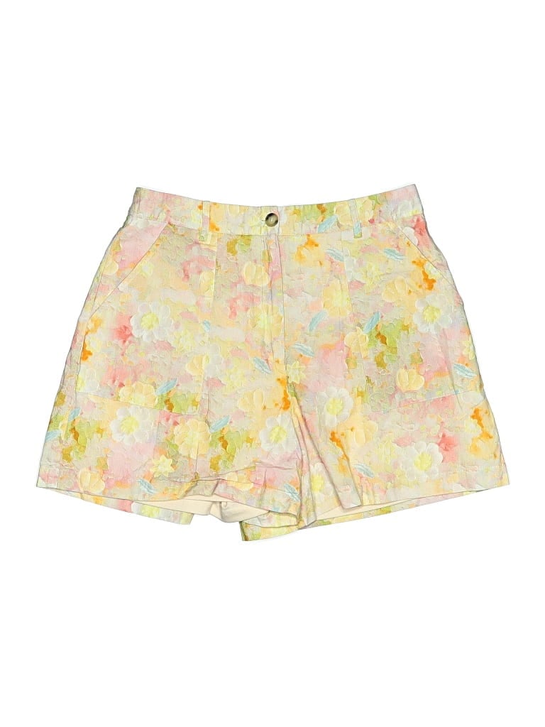 Pre-owned Aakaa Shorts In Yellow