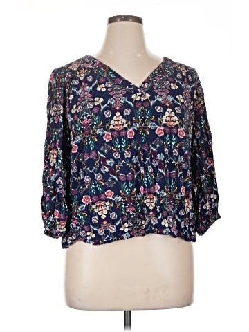 St. John's Bay 3/4 Sleeve Blouse (view 1)