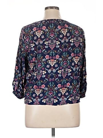 St. John's Bay 3/4 Sleeve Blouse (view 2)