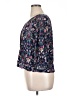 St. John's Bay 100% Rayon Blue 3/4 Sleeve Blouse Size XL (petite) - photo 5