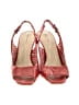 Tahari Color Block Red Heels Size 9 - photo 2