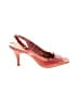 Tahari Color Block Red Heels Size 9 - photo 1