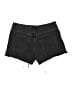 Topshop Hearts Black Denim Shorts Size 12 - photo 2