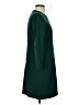 J.Crew Solid Green Casual Dress Size 2 - photo 4