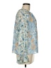 J.Crew 100% Polyester Blue Long Sleeve Blouse Size M - photo 4