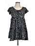Jessica Simpson Polka Dots Black Casual Dress Size L - photo 1