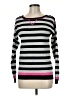 T/o Sweaters Stripes Gray Pullover Sweater Size M - photo 1