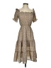 Monteau Tan Casual Dress Size XS - photo 1