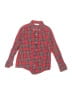 Janie and Jack 100% Cotton Plaid Red Long Sleeve Button-Down Shirt Size 6 - photo 1