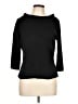 Rafaella 100% Cotton Black Pullover Sweater Size L - photo 1