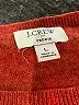 J.Crew Factory Store Red Pullover Sweater Size L - photo 7