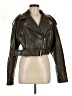 Zara 100% Polyurethane Green Jacket Size M - photo 1