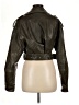 Zara 100% Polyurethane Green Jacket Size M - photo 2