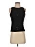 Assorted Brands 100% Silk Black Sleeveless Silk Top Size S (estimated) - photo 1