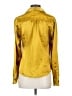 George Metallic Gold Long Sleeve Blouse Size S - photo 2