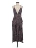 BCBGeneration Floral Gray Black Casual Dress Size M - photo 1
