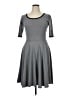 Lularoe Solid Gray Casual Dress Size XL - photo 1