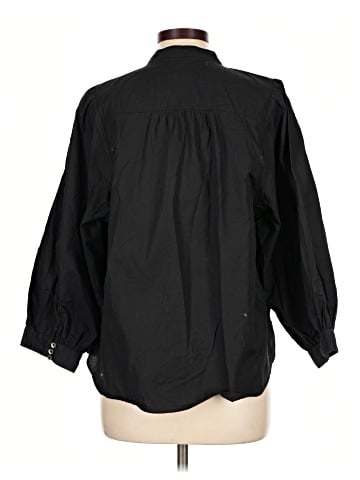 By Anthropologie 3/4 Sleeve Button-Down Shirt (view 2)