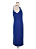 H&M Solid Blue Cocktail Dress Size 12 - photo 4